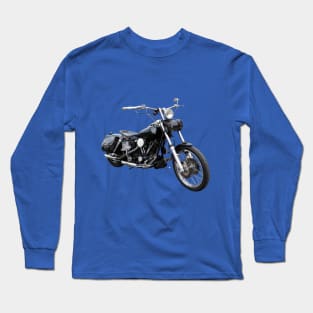 Merry Christmas MotorBike Long Sleeve T-Shirt